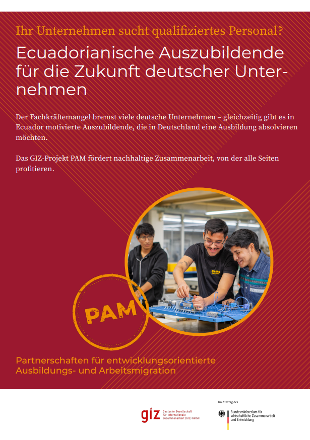 Titelbild PAM Flyer Ecuador 1