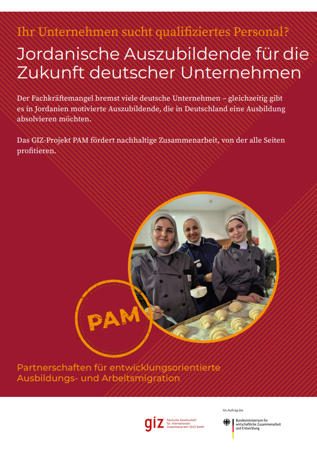 Titelbild PAM Flyer Jordanien 1